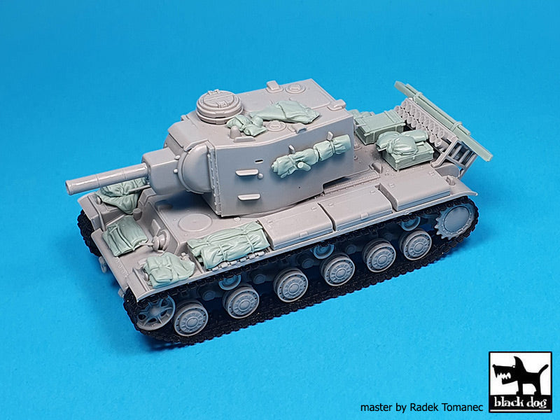 Blackdog BDT72182 1:72 Pz.Kpfw KV-2 accessories set