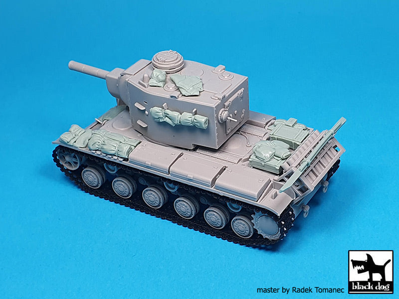 Blackdog BDT72182 1:72 Pz.Kpfw KV-2 accessories set