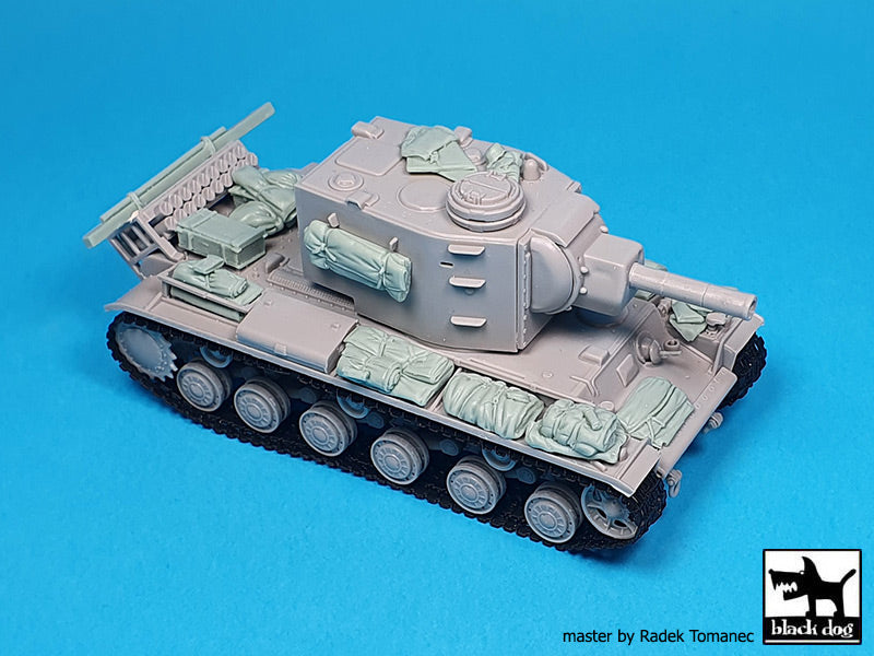 Blackdog BDT72182 1:72 Pz.Kpfw KV-2 accessories set
