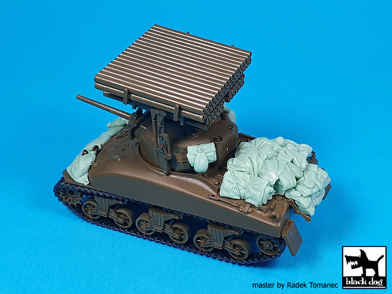 Blackdog BDT72185 1:72 M4A1 Sherman Calliope accessories set