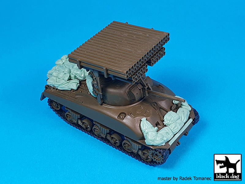 Blackdog BDT72185 1:72 M4A1 Sherman Calliope accessories set