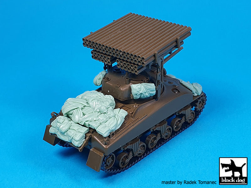 Blackdog BDT72185 1:72 M4A1 Sherman Calliope accessories set
