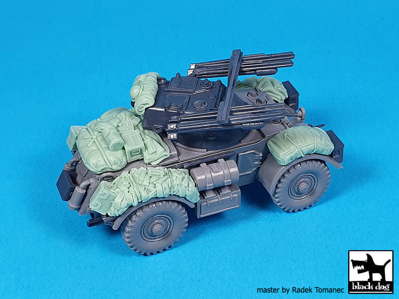 Blackdog BDT72186 1:72 Staghound Mk.I Tulip accessories set for RPM kits)