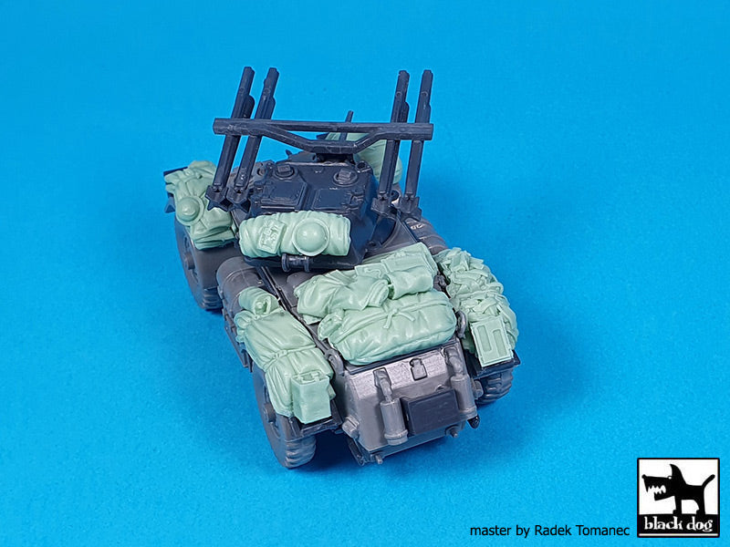 Blackdog BDT72186 1:72 Staghound Mk.I Tulip accessories set for RPM kits)