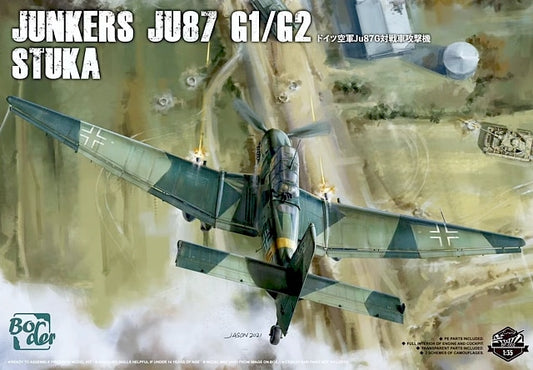 Border Model BF-002 1:35 Junkers Ju-87G Stuka WWII Bomber