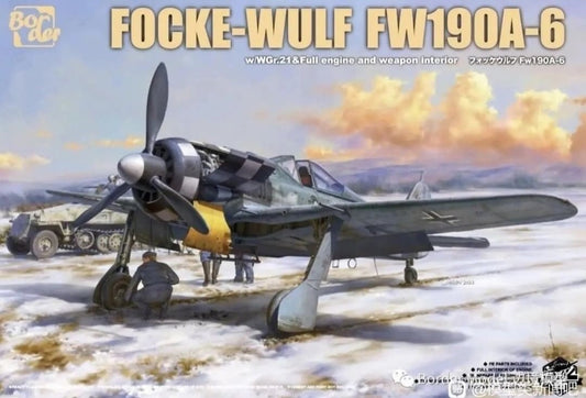 Border Model BF-003 1:35 Focke-Wulf Fw-190A-6 w/Wgr