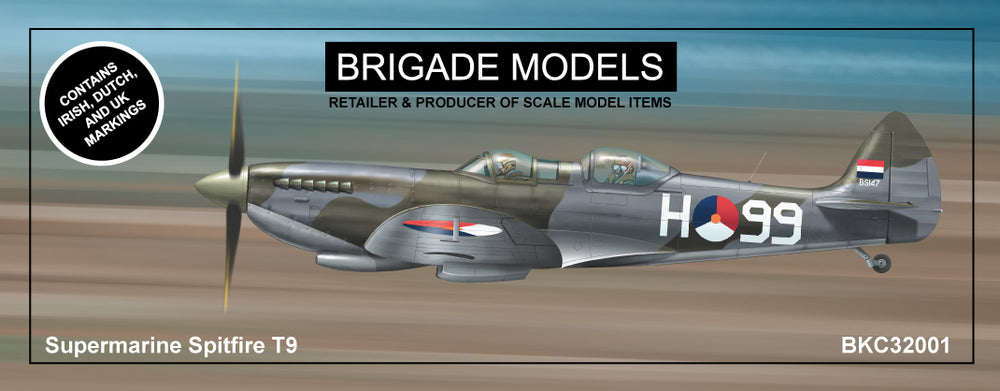 Brigade BKC32001 1:32 Spitfire T.9 Trainer 2-Seat Conversion