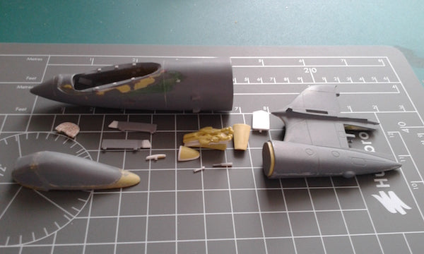 Brigade BKC48002 1:48 Gloster Meteor F.8 Prone Position