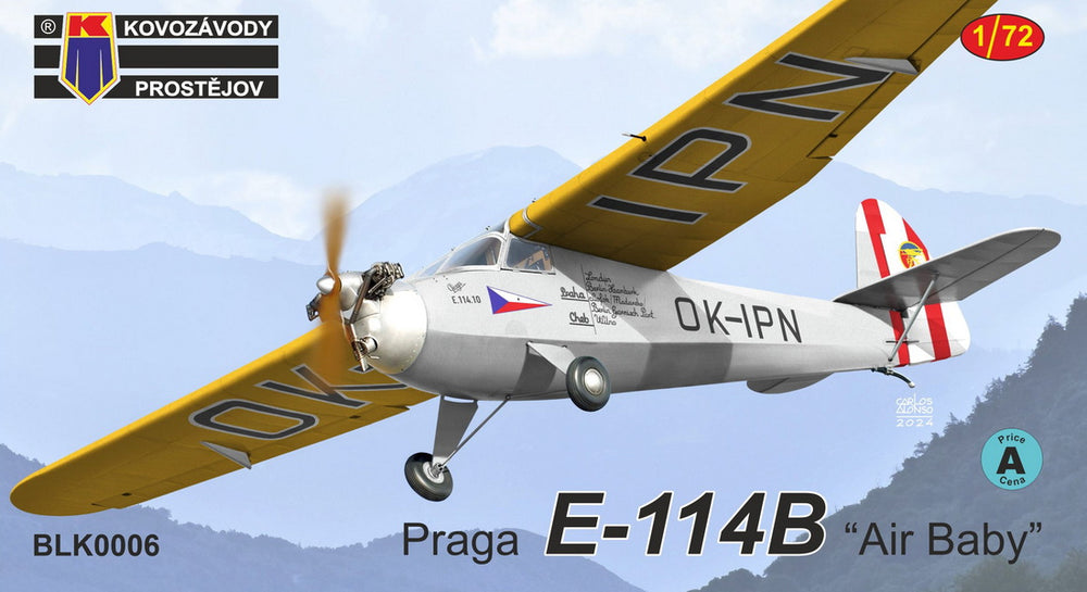 Kovozavody Prostejov BLK72006 1:72 Praga E-114B 1 kit