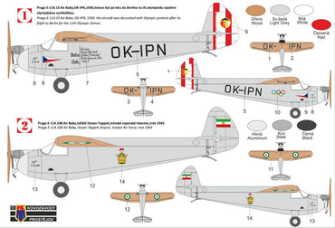 Kovozavody Prostejov BLK72006 1:72 Praga E-114B 1 kit