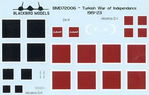 Blackbird BMD72006 1:72 Turkish War of Independence