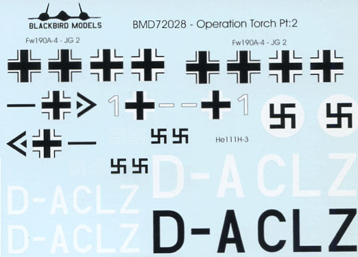 Blackbird BMD72028 1:72 Operation Torch Part 2
