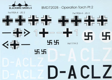 Blackbird BMD72028 1:72 Operation Torch Part 2