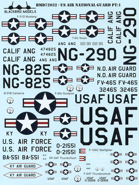 Blackbird Models BMD72032 1:72 U.S
