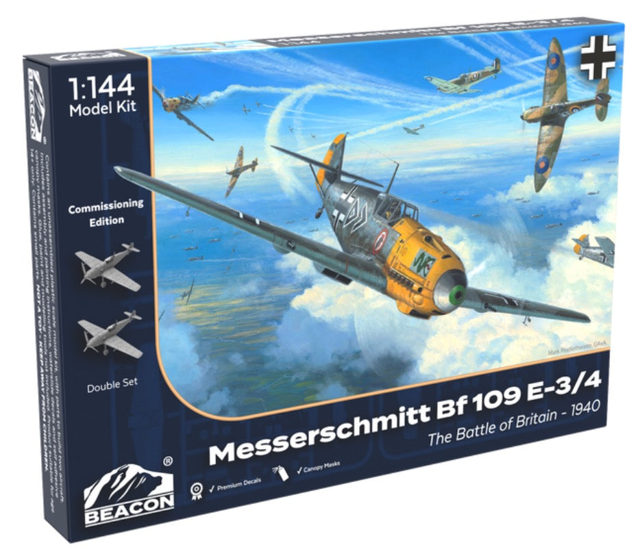Beacon Models BMK0001 1:144 Messerschmitt Bf109E-3/4 Commissioning Edition