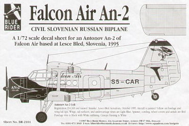 Blue Rider BR2101 1:72 Antonov An-2 'Colt' Falcon Air