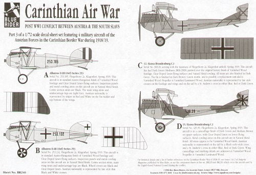 Blue Rider BR246 1:72 Carinthian Border War 1918/19 Part 3