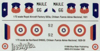 Blue Rider BR417 1:72 Chilean Air Force