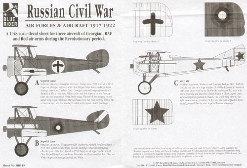 Blue Rider BR515 1:48 Soviet Civil War 1917-22