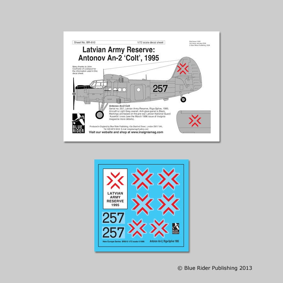 Blue Rider BR810 1:72 Antonov An-2 'Colt'