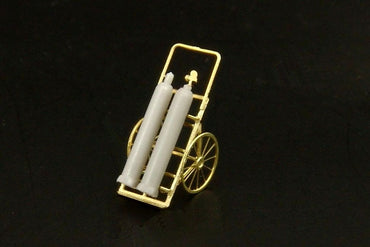 Brengun BRL144024 1:144 Oxy-acetylene cart x 2 in resin and etched