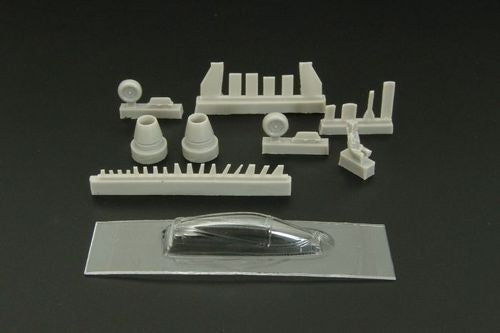 Brengun BRL144104 1:144 F/A-18C Hornet Canopy & Resin Parts