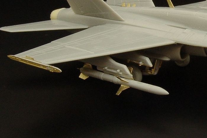 Brengun BRL144110 1:144 McDonnell-Douglas F/A-18C Hornet PE set