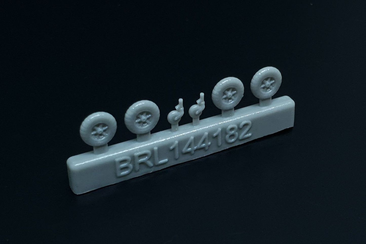 Brengun BRL144182 1:144 Messerschmitt Bf-109A-F wheels set