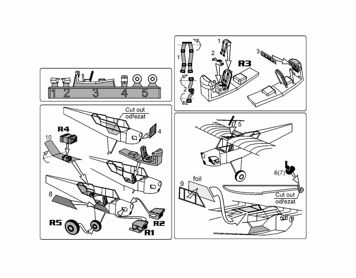 Brengun BRL144185 1:144 PIPER L-4 CUB / GRASSHOPPER
