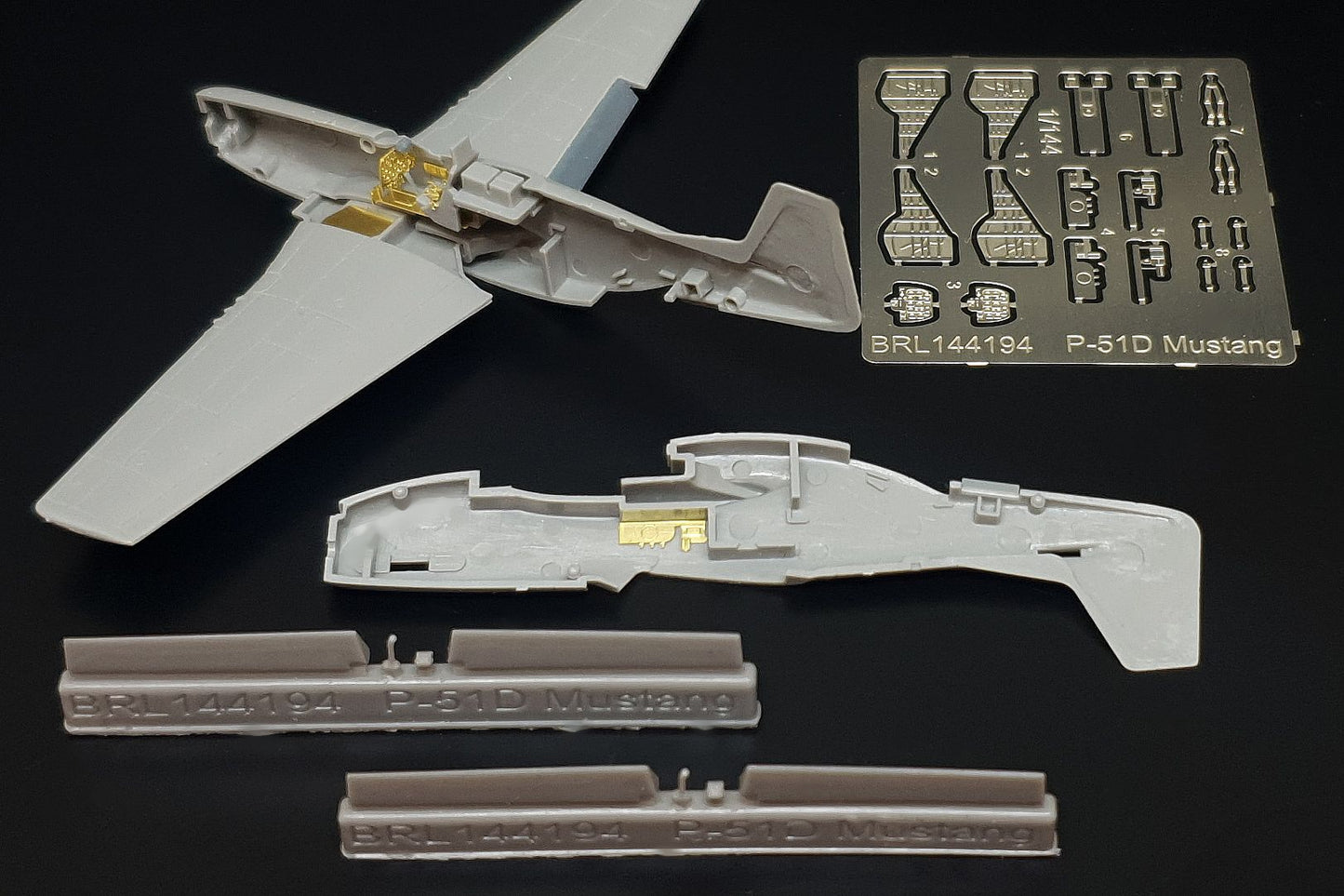 Brengun BRL144194 1:144 North-American P-51D Mustang