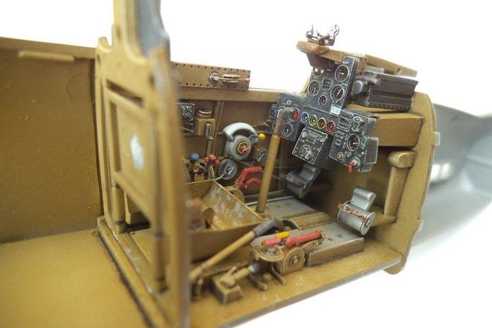Brengun BRL32021 1:32 Kawasaki Ki-61-I HEI Hien 'Tony' cockpit detail set