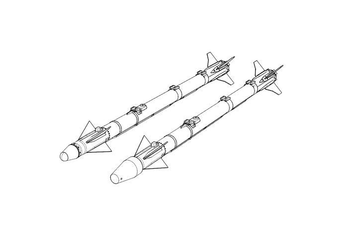 Brengun BRL32039 1:32 AIM-9X Sidewinder