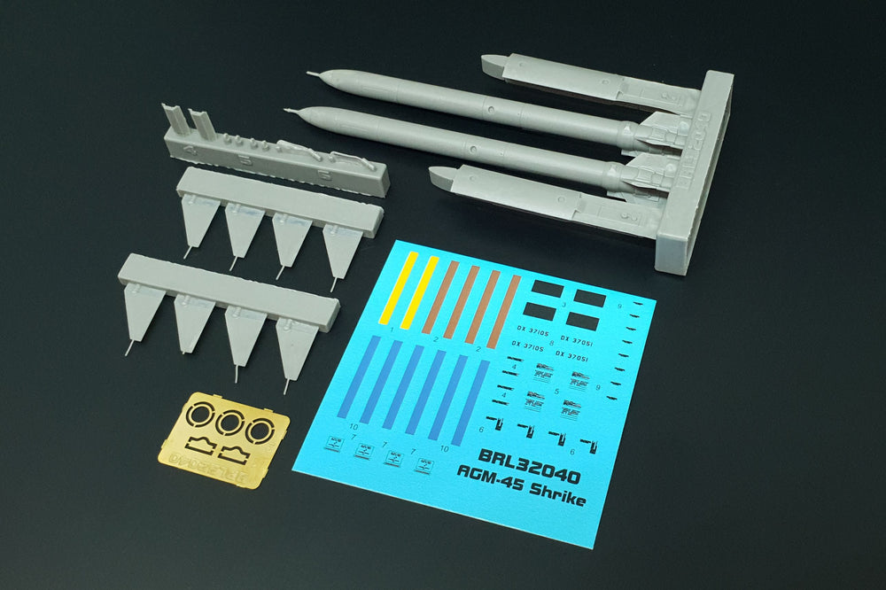 Brengun BRL32040 1:32 AGM-45 Shrike resin kit of U.S
