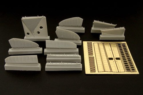 Brengun BRL48026 1:48 Brewster F2A-3 Buffalo controls and flaps