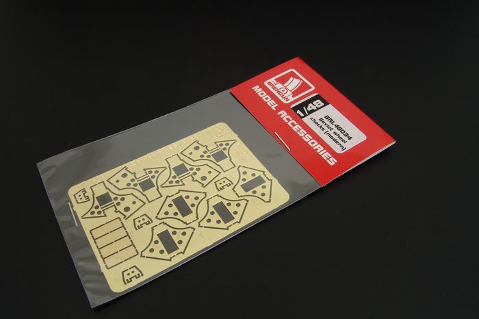 Brengun BRL48034 1:48 modern Soviet wheel chocks x 4