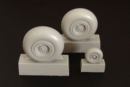 Brengun BRL48038 1:48 Boeing B-17G Flying Fortress wheels