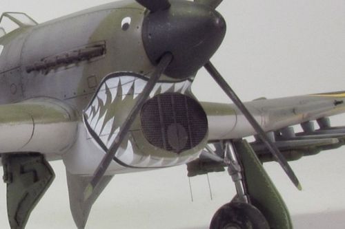 Brengun BRL48049 1:48 Air intake mesh for Hawker Typhoon Mk.IB PE set