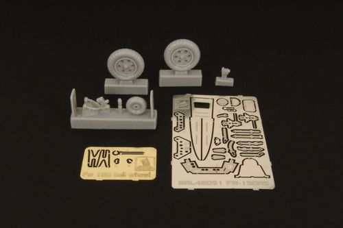 Brengun BRL48051 1:48 Focke-Wulf Fw-190A-5 etched & resin wheels & detail set