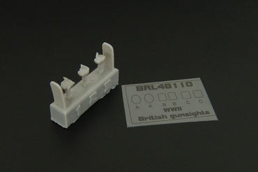 Brengun BRL48110 1:48 British reflector gunsight WWII