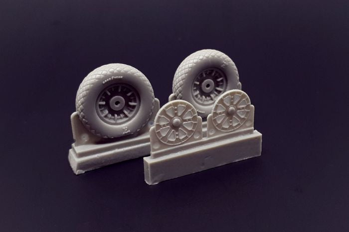 Brengun BRL48113 1:48 Corsair/Hellcat Diamond Tread Wheels