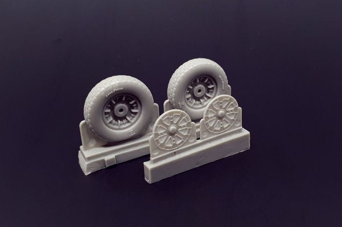 Brengun BRL48114 1:48 Corsair/Hellcat Block Tread Wheels
