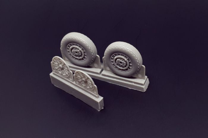 Brengun BRL48116 1:48 Corsair/Hellcat Ribbed/Diamond Tread Wheels