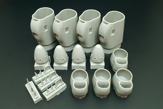 Brengun BRL48123 1:48 Lockheed C-130J Hercules engine nacelles