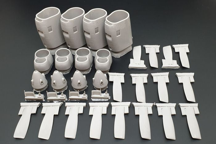 Brengun BRL48125 1:48 Lockheed C-130E Hercules engine set