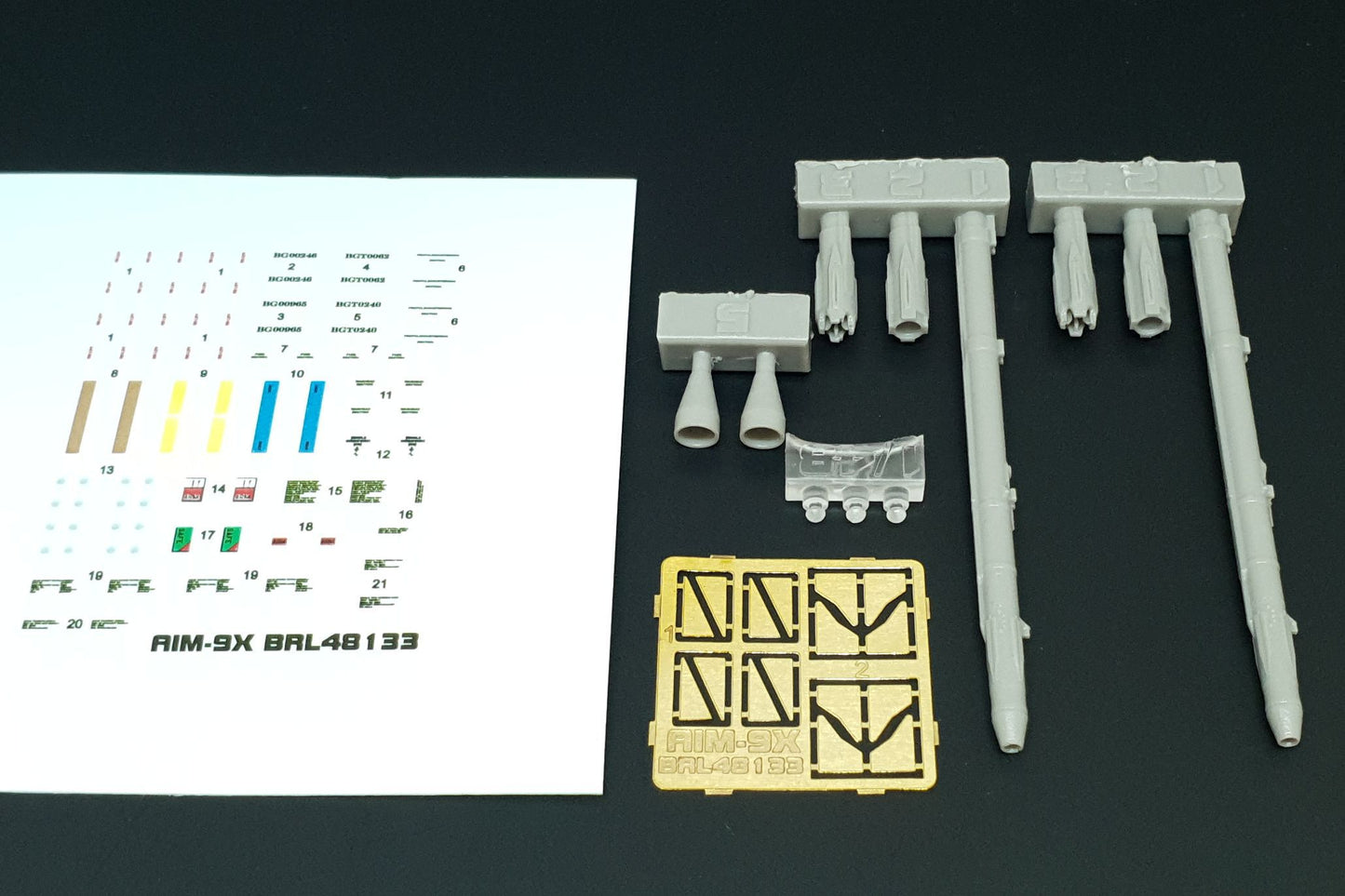 Brengun BRL48133 1:48 AIM-9X Sidewinder