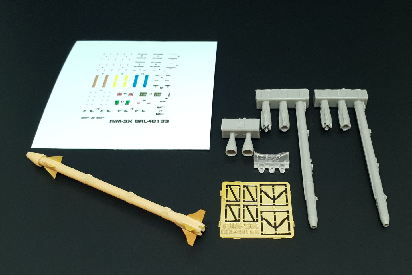 Brengun BRL48133 1:48 AIM-9X Sidewinder