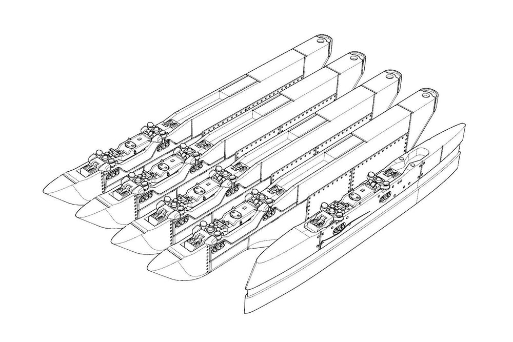 Brengun BRL48138 1:48 F/A-18A/B/C/D Hornet pylons set