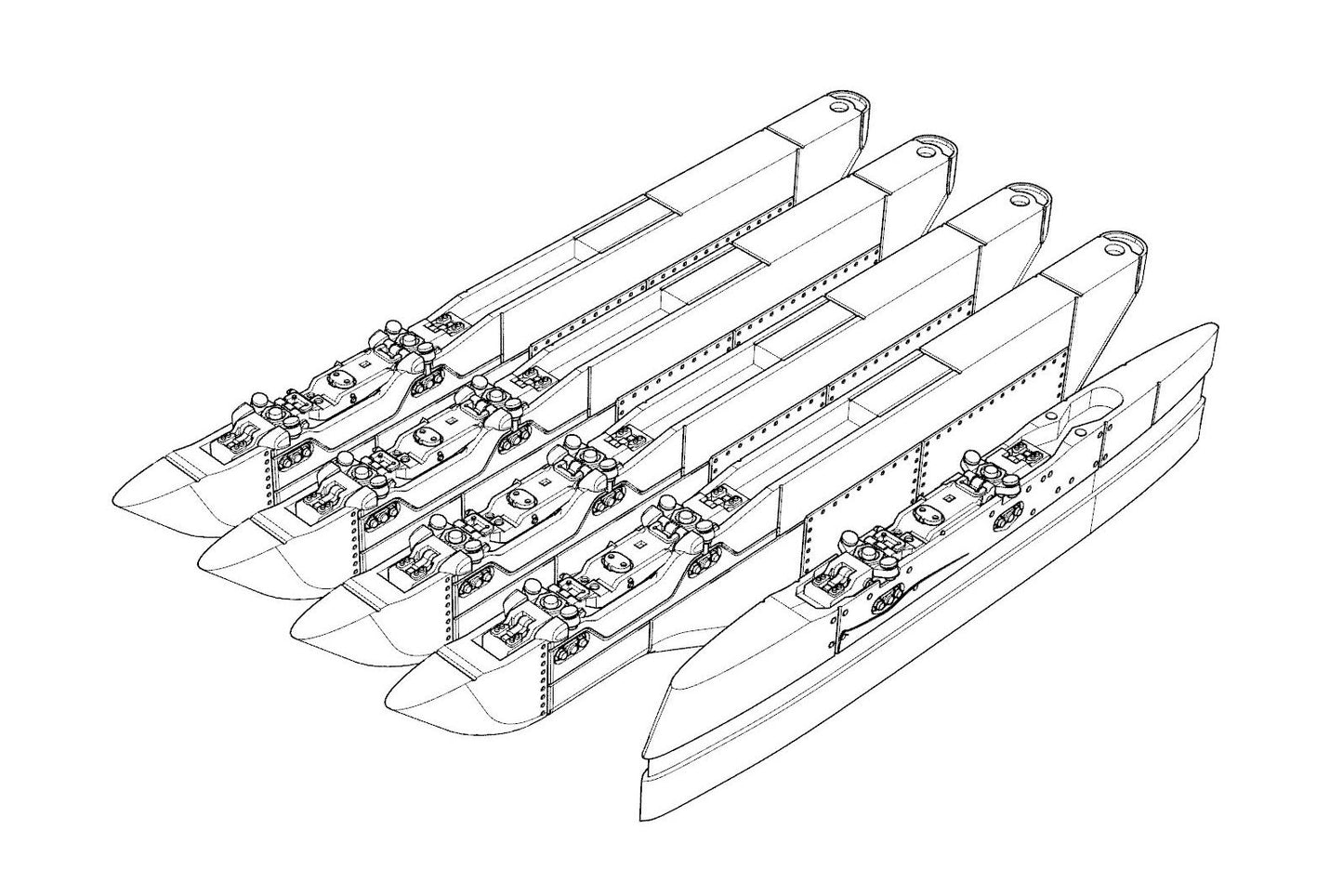 Brengun BRL48138 1:48 F/A-18A/B/C/D Hornet pylons set