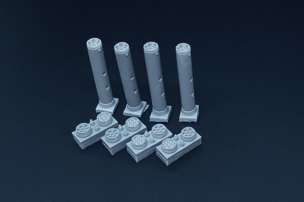 Brengun BRL48141 1:48 LAU-131 rocket launcher