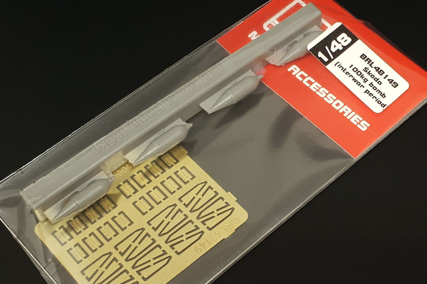 Brengun BRL48149 1:48 Skoda 100kg bomb